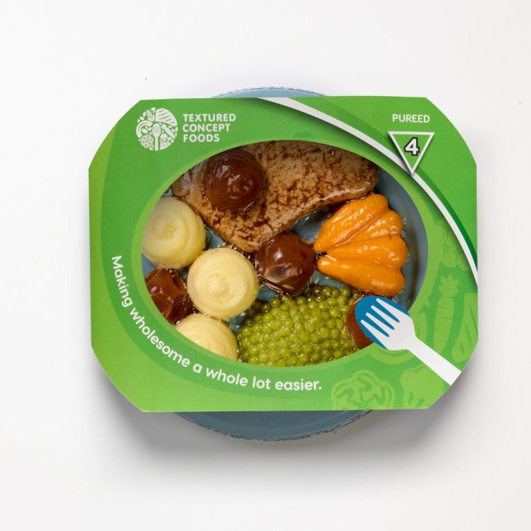 BBQ Beef Chop, Peas, Carrot, Mashed Potato & BBQ Sauce