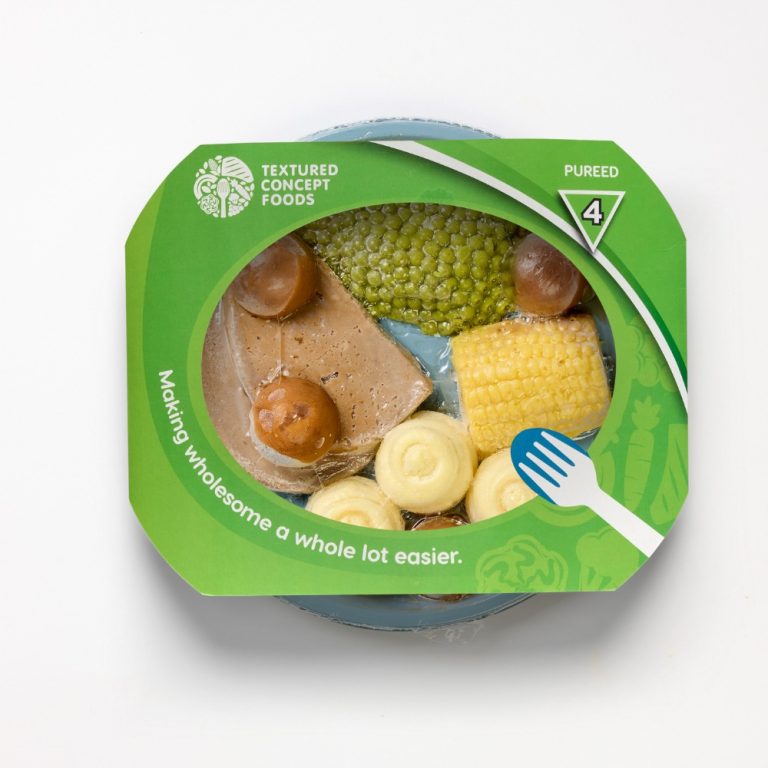 Roast Lamb, Peas, Corn Cob