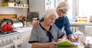 Texture modified food for dementia